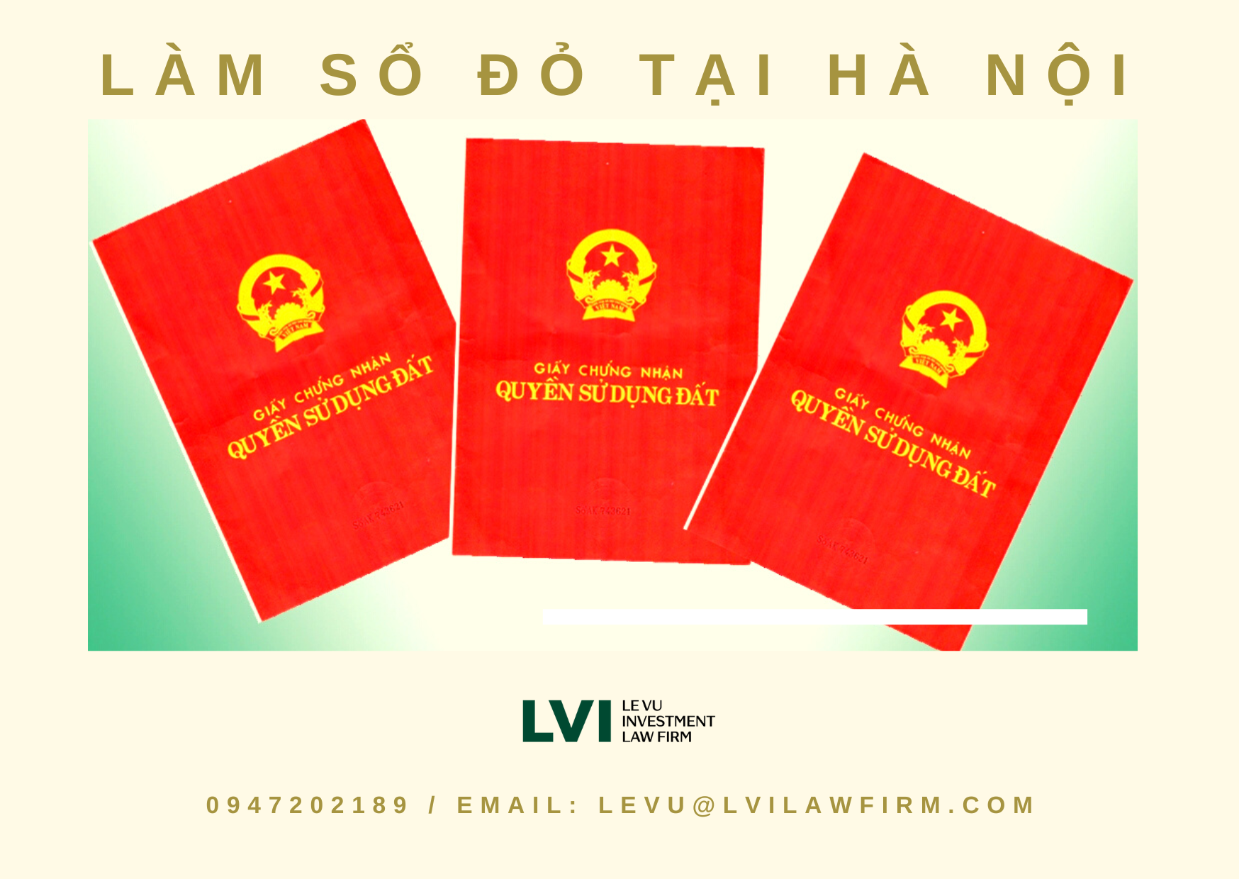 LÀM SỔ ĐỎ TẠI HÀ NỘI